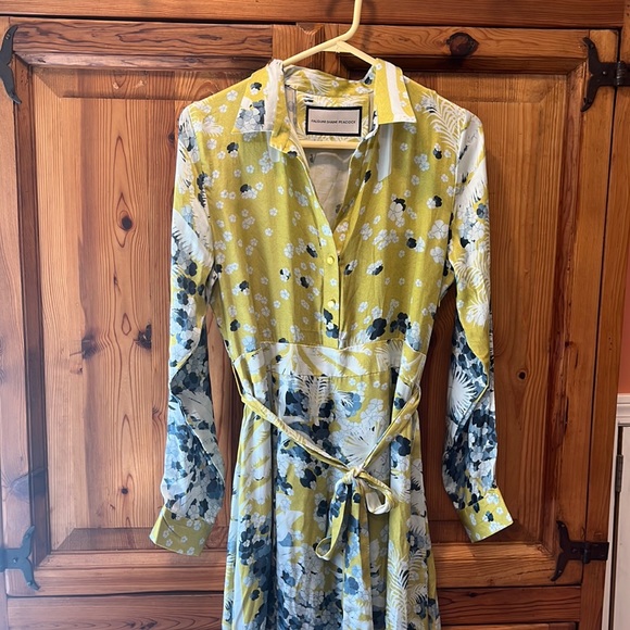 Falguni Shane Peacock Dress, Size Large - Picture 3 of 16